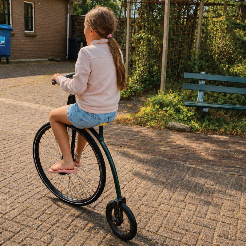 Ouderwetse fietsen